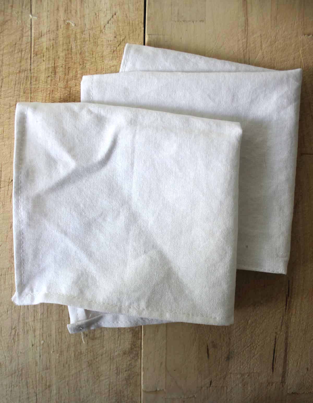 Simple DIY Linen Napkins Documenting Simple Living