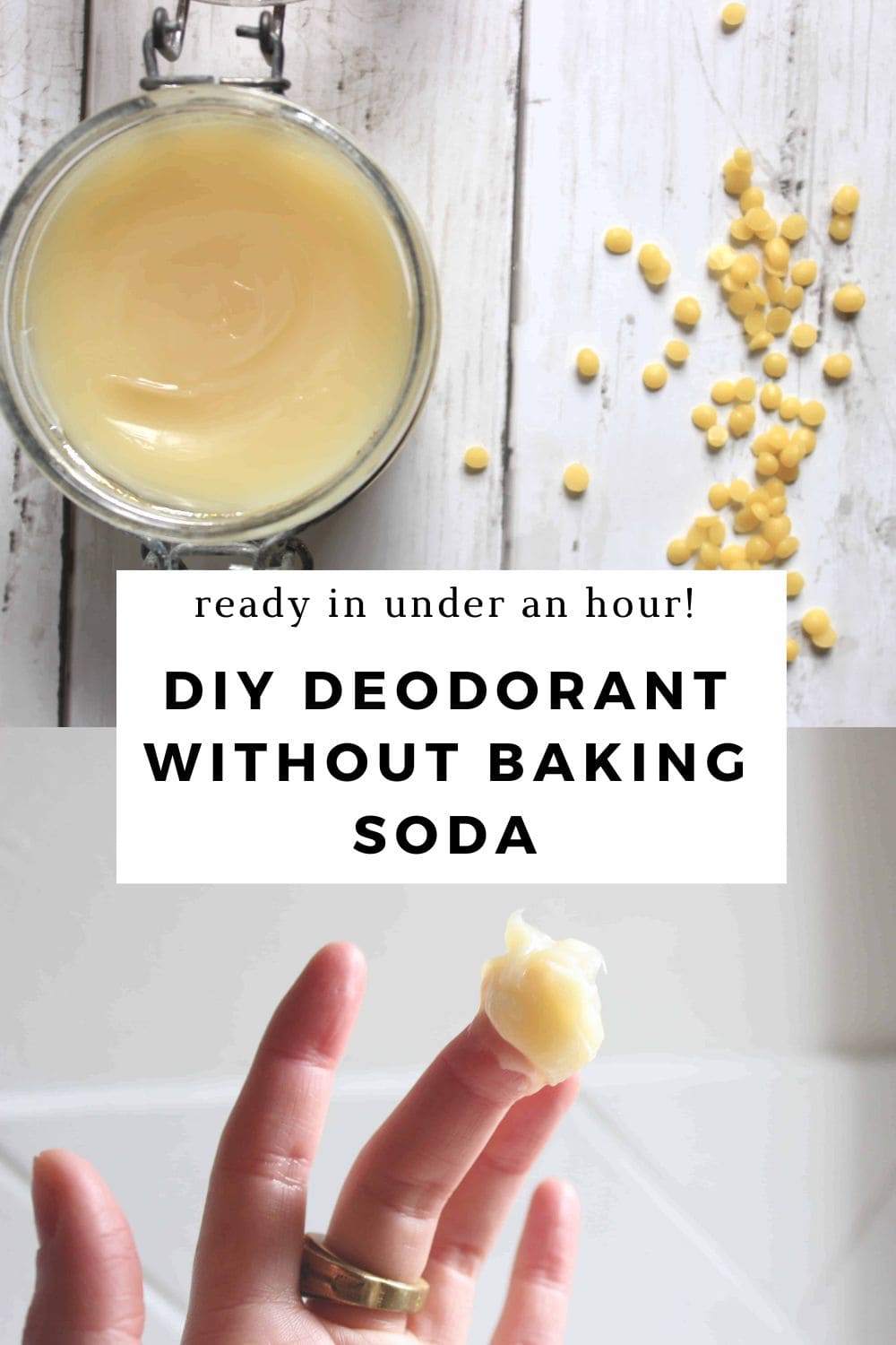 Simple DIY Deodorant Without Baking Soda - Documenting Simple Living